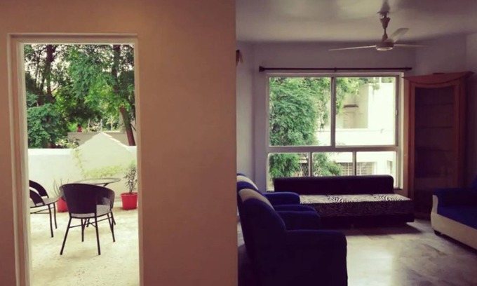 Koregaon Park Apartamento | Vintage 2BHK Green & Peaceful - Osho Center a los 5 minutos
