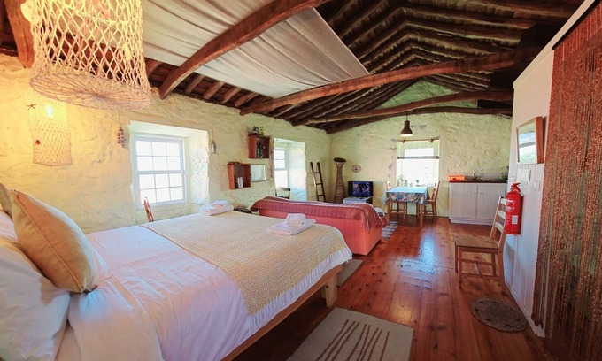 Horta Apartamento | Estudio 'Casita de campo Casa Anjos' con vistas al mar, terraza privada y Wi-Fi