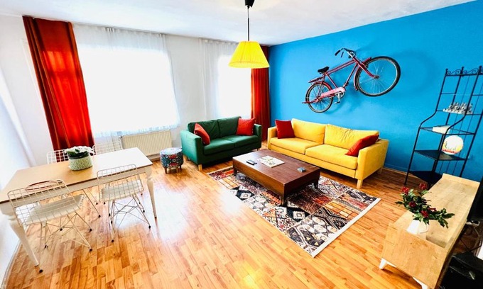 Cihangir Apartamento | Vip Huge House Sea View 4 Bedroom - 50 mt to Taksim Square