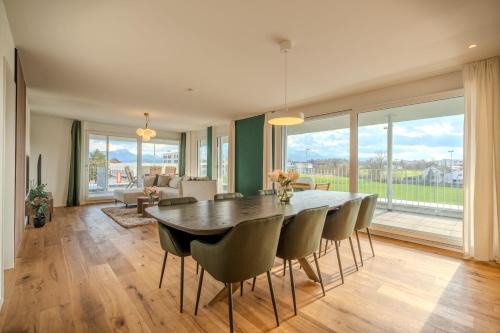 Rothenburg Apartamento | Visionary Hospitality Rothenburg, Lucerne - Premium Apartments with Free Parking, Washer, Kitchen, Terrace, Bus Stop, 15' City