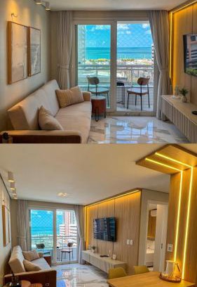 Meireles Apartamento | Vista Mar incrível com 2 Quartos Beira Mar Fortaleza