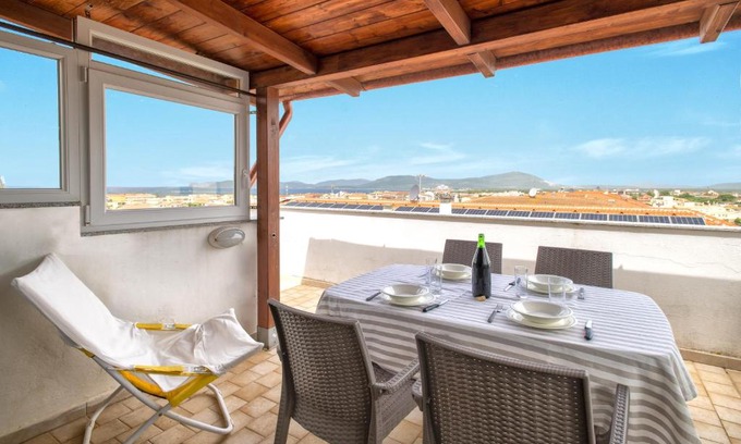 Alghero Apartamento | Vista Mozzafiato su Capocaccia