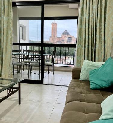 Aparecida Apartamento | Vista Privilegiada 5 minutos da Basílica