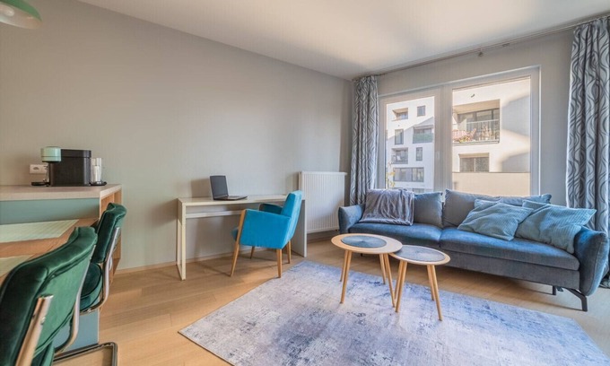 Prague 3 Apartamento | Vista Serenity Apartment with Parking Garage