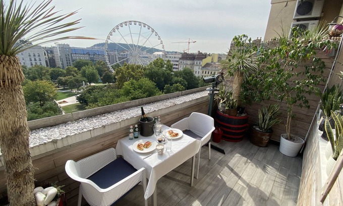 Belvaros - Lipotvaros Apartamento | Vista Suite Terrace 2 (Premium central para personas exigentes, ¿dónde más?