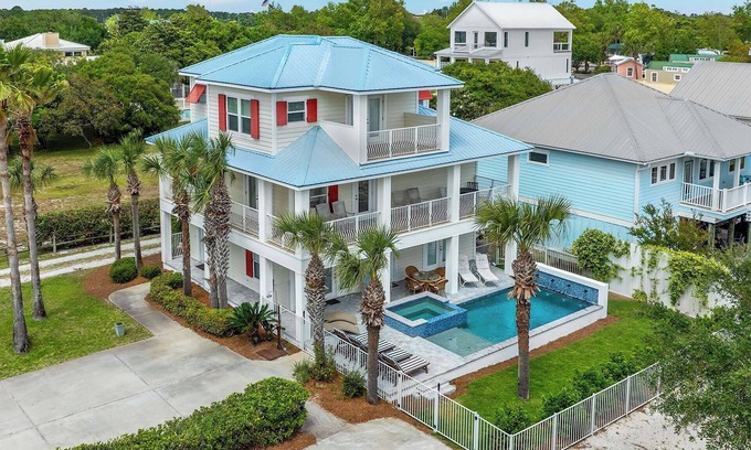 Tang-O-Mar Casa | La vitamina Mar - Gulf View! ¡Piscina privada! Área de Sandestin! Fácil de caminar a la playa!