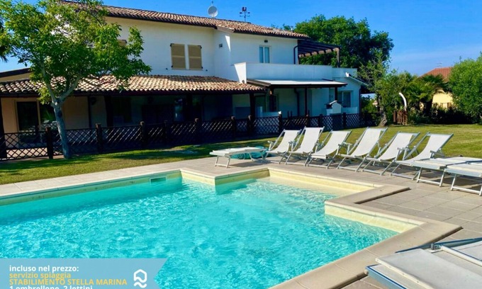 Villaggio Taunus Apartamento | VIVA4 - Numana, new three-room apartment in villa with swimming pool