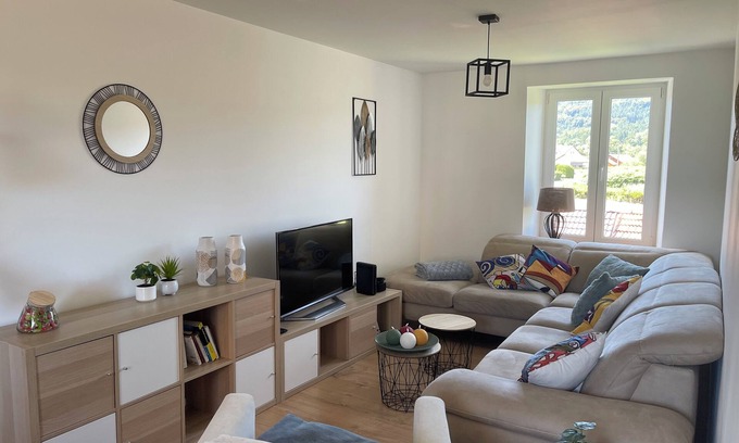 Aumontzey Casa | Quiet house 15 minutes from Gerardmer, sleeps 8, pets allowed