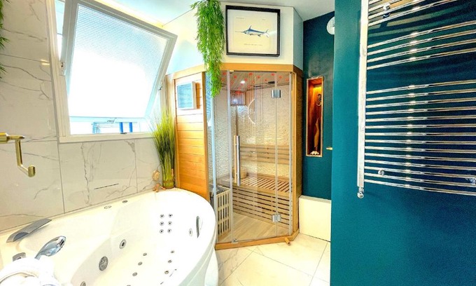 Centre Ville Apartamento | Votre Escale Boule d Or Sauna & Spa