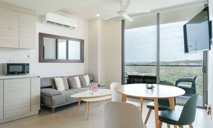 Cartagena District Apartamento | w* | Amazing 2BR w/ Balcony in Manzanillo Beach