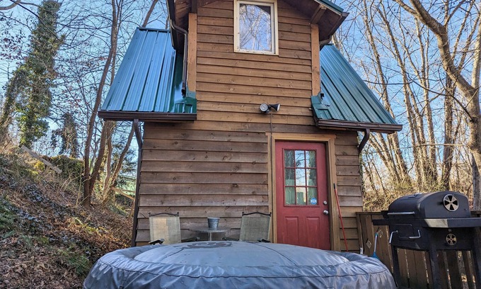 Asheville Casa | W Avl Tiny Home, Se aceptan mascotas, Cerca del centro