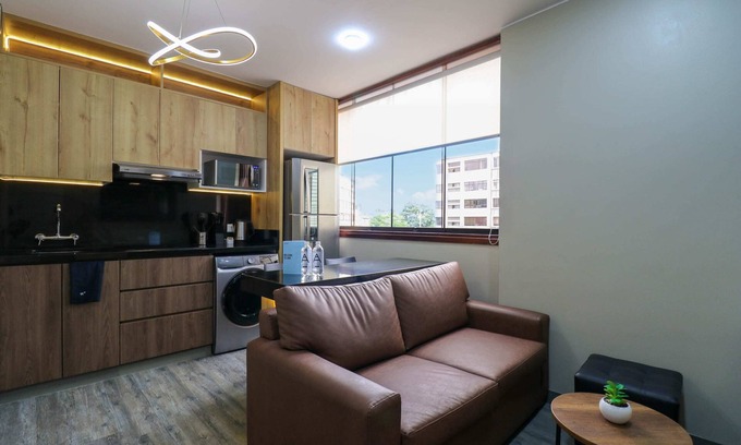 Chacarilla-Santa Cruz Apartamento | w* |Marvelous 1BR with AC in San Isidro