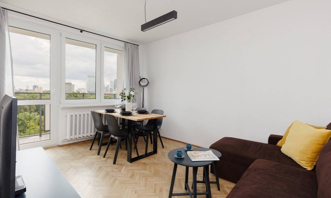 Muranow Apartamento | Wałowa 4 | Comfortable Apart| Balcony View