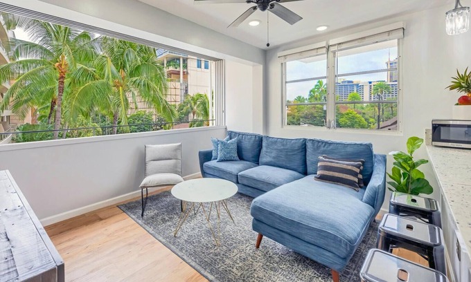 Waikiki Apartamento | Waikīkī Beach Loft cerca de restaurantes (100% legal)