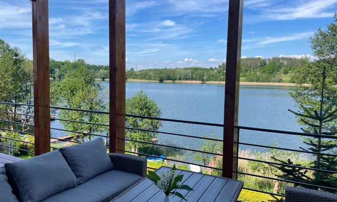 gmina Grodziczno Casa | Wakacyjny Hartowiec - dom nad brzegiem jeziora