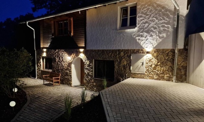 Meiserich Apartamento | Waldchalet am Elzbach - Waldglück