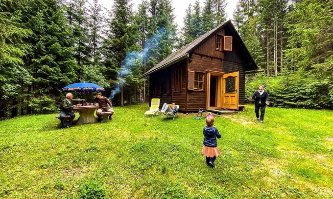 Zeutschach Casa | Waldhaus zu Graslupp - vacation home, bathroom, WC