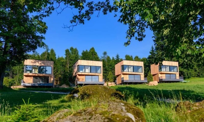 Bodenmais Chalet De Esquí | Waldschlafhäusl on the edge of the forest with sauna and whirlpool