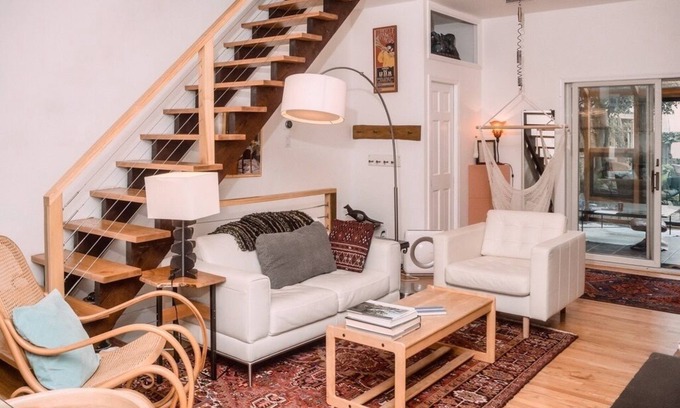 Philadelphia Casa | Walk everywhere in A+ location: garden, parking, playroom, sauna, decks, sunroom