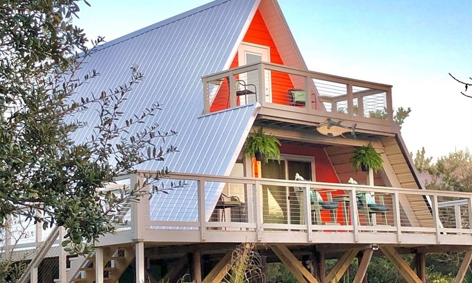 Inlet Beach Casa | Inlet Beach, 30a, Walk to Gulf, Perros OK, 7 Nite Disc., Silencioso, Privado