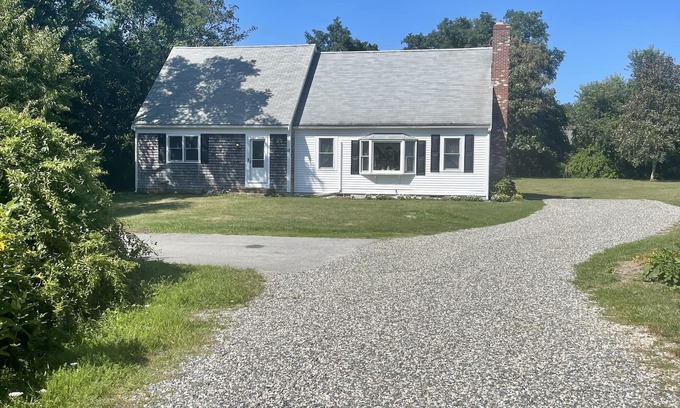 East Orleans Casa | Walk to Beach, Home with Central A/C. Private Acre+ Lot