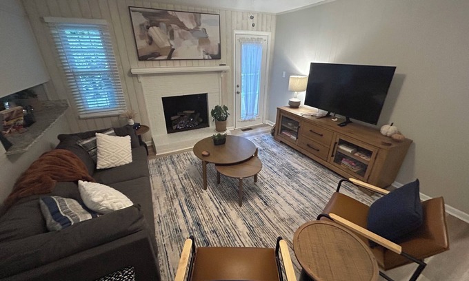 Cary Casa | Walk to downtown Cary-pet friendly with large fenced yard, a peaceful retreat!