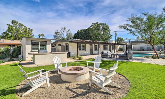 Palm Desert Cabaña | Walk to Downtown Palm Desert: Home w/ Pool Access