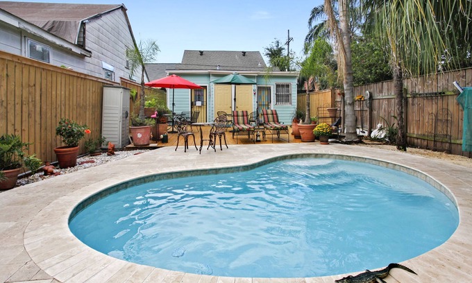Faubourg Marigny Cama Y Desayuno | Camina hasta el Barrio Francés y refresca en la piscina!