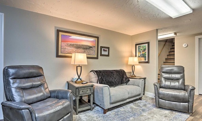 Sturgis Apartamento | Walk to Main St Sturgis Apt with Grill!
