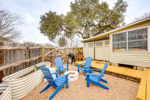 Bandera Casa | Walk to Main Street Cottage with Deck in Bandera!