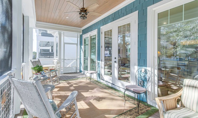 King City Casa | Walk to Public Beach: Hideaway in St Simons Island