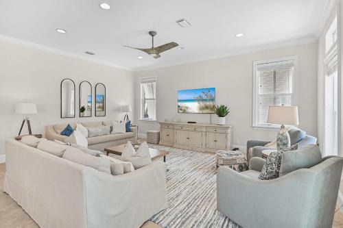 Seacrest Beach Casa | Walk to Seacrest Beach Resort Pool Modern 3BDR Free Wheelin by AvantStay