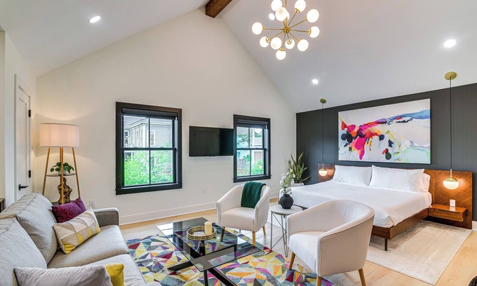 Galveston Apartamento | Walk to Shops & Restaurants: Chic Galveston Studio