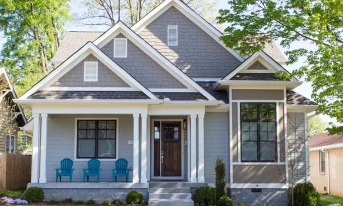 Nashville Casa | Lujo 4BR / 3B. A pie de restaurantes, bares, tiendas y Belmont. Cerca de Gulch / Downtown