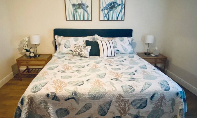 Cocoa Isles Casa | Walk to the beach! Comfortable 3-bedroom house in amazing Cocoa Beach sleeps 6.