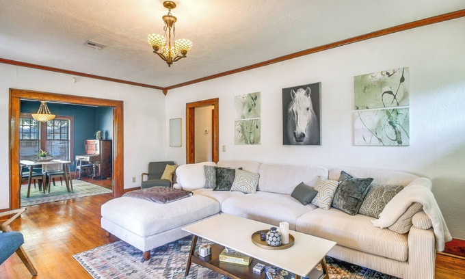 Lawton Casa | Walk to Town & 3 Mi to Fort Sill: Home in Lawton!