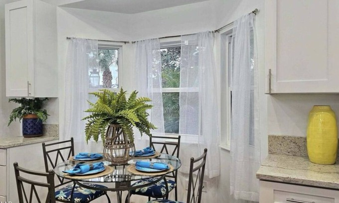 North Ormond Beach Casa | Walk to Waves Beautiful 3-Bedroom home with pool and steps from the beach.