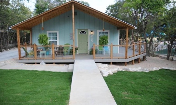 New Braunfels Casa | Camina hasta Wurstfest / Relajante casa temática de playa justo al lado de Schlitterbahn