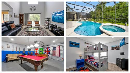 Kissimmee Casa | Walkin' on Sunshine - 5 bed pool home in Terra Verde Resort near Disney