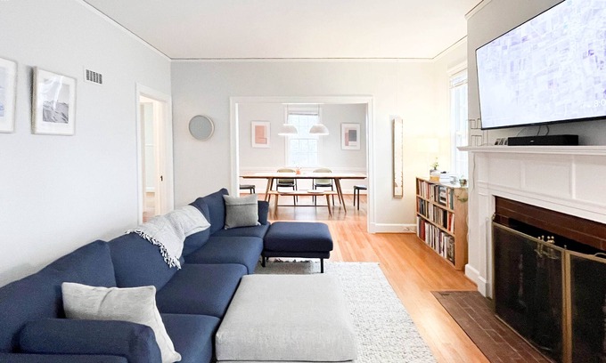Durham Casa | Warm and Modern Cape Cod in Historic Trinity Park
