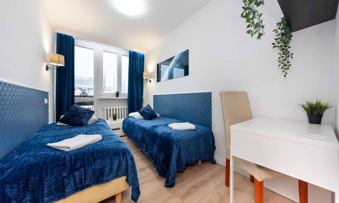Mirow Apartamento | Warszawa Centrum uroczy UnitApartament z kominkiem