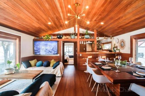 Akakura Onsen Chalet De Esquí | Wasabi Wonderland, Boutique Chalet sleeps 10
