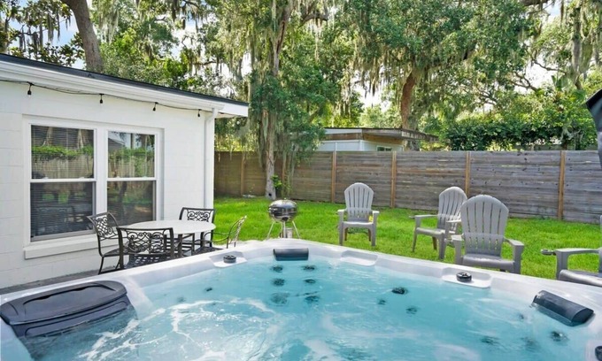 St. Augustine South Casa | Water View, Hot Tub, Games, Fire Pit, Boat Parking