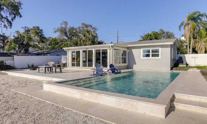 Riviera Bay Casa | Water-View St. Pete Home w/ Pool on Riviera Bay!