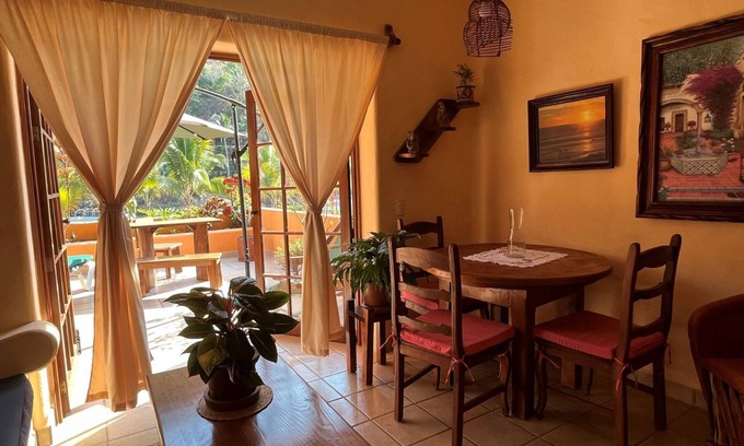 Boca de Tomatlan Apartamento | WATER VIEWS! Luxury Boho In-Village Apt. #2