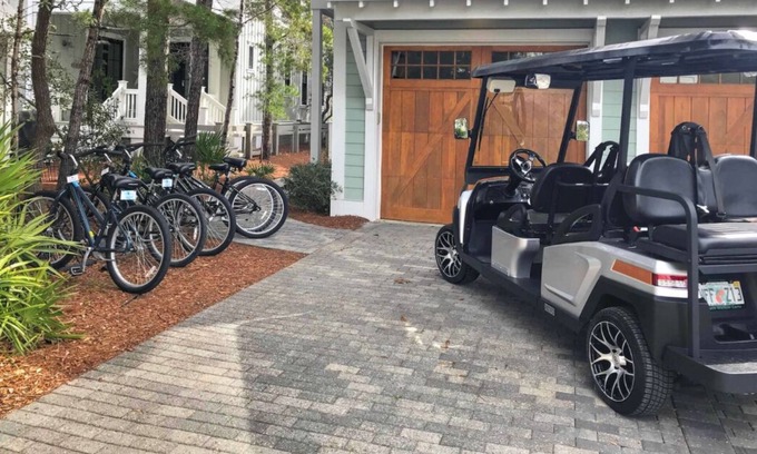 Sand Hill Apartamento | Watercolor/Golf Cart/Heated Pools/Bikes