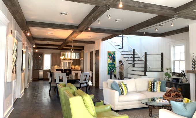 Watercolor Casa | # 1 favorito. Distrito de los Lagos Inicio- del diseñador. Diversión y artísticos acabados.
