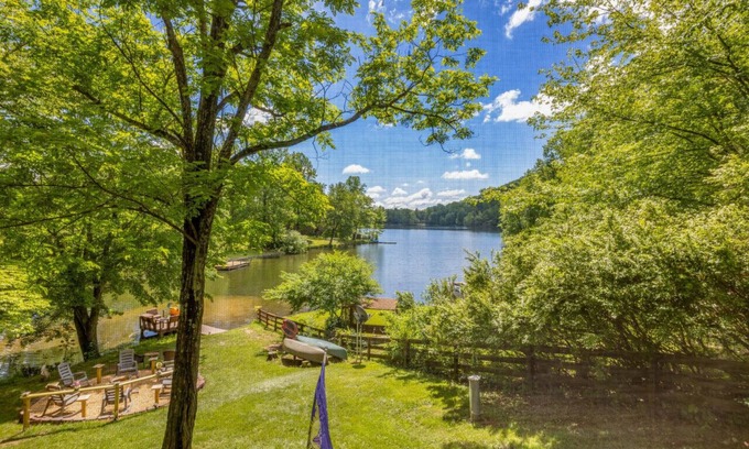 Stanardsville Cabina | Lago frente a casa 15 min. de las montañas Blue Ridge