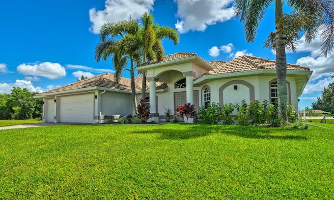 Mariner Casa | Waterfront Cape Coral Home with Canal Access!