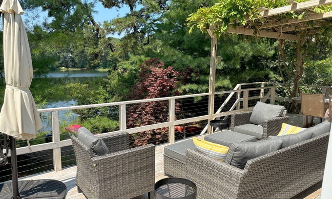 Eastham Casa | Waterfront Cape Cottage Nestled In Wooded Privacy (2297)